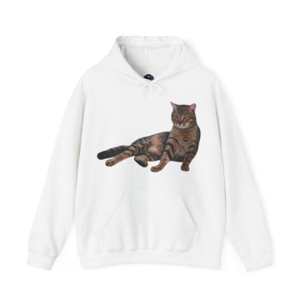 Personalizable Christmas Cat Hoodie | "All I Want for Christmas Is a Standing Tree" Cute Holiday Sweatshirt
